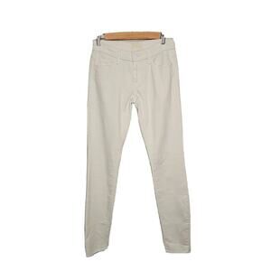 Mother Women's Mirror Mirror White The Looker Skinny Mid Rise Jeans Size 24‎